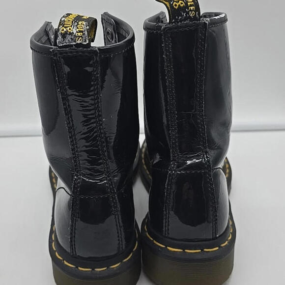 Dr. Martens Women's‎ Boot, Size 7 - Black Patent - Picture 5 of 14